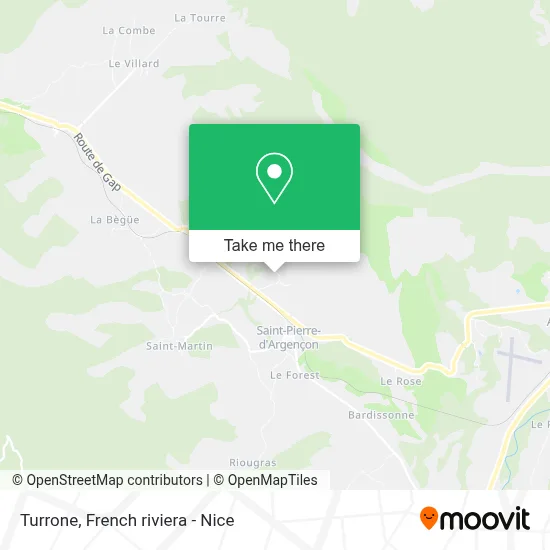 Turrone map