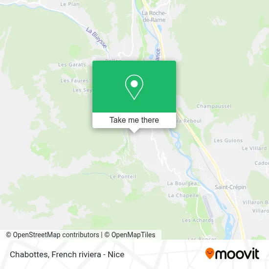 Chabottes map