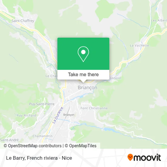 Le Barry map