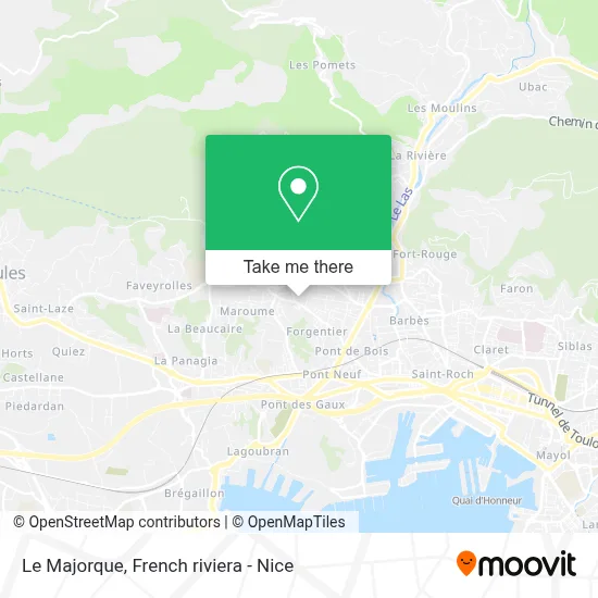Le Majorque map