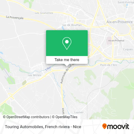 Touring Automobiles map