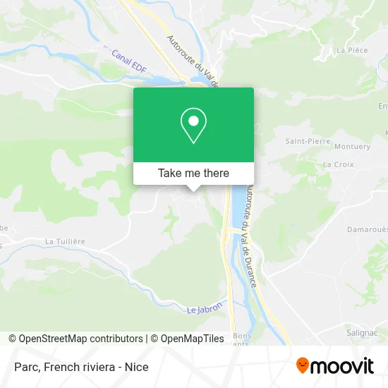 Parc map