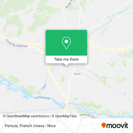Pertuis map