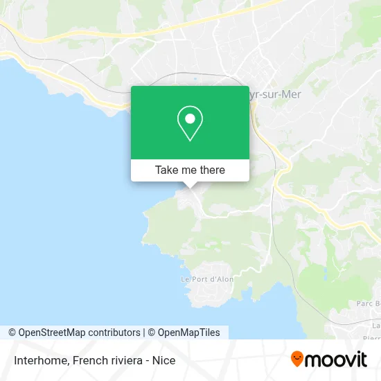 Interhome map