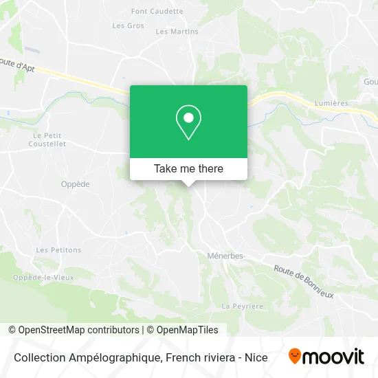 Collection Ampélographique map