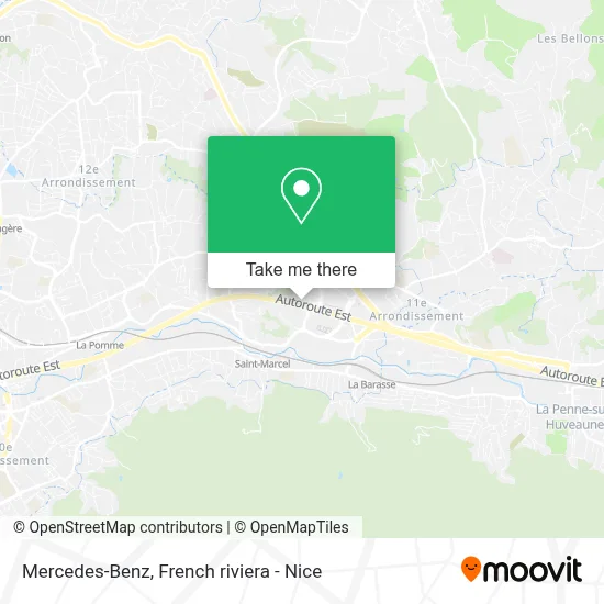 Mercedes-Benz map