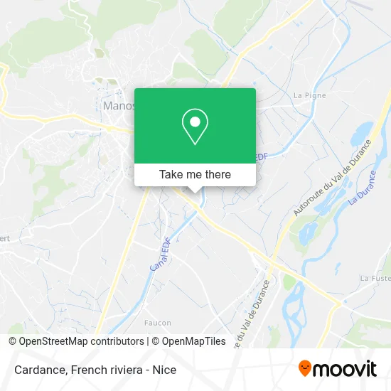 Cardance map