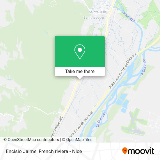 Encisio Jaime map