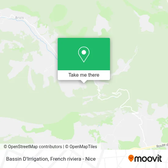 Bassin D'Irrigation map