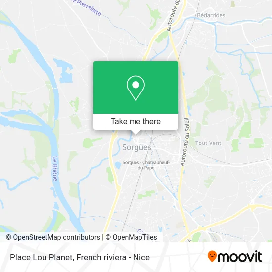 Place Lou Planet map