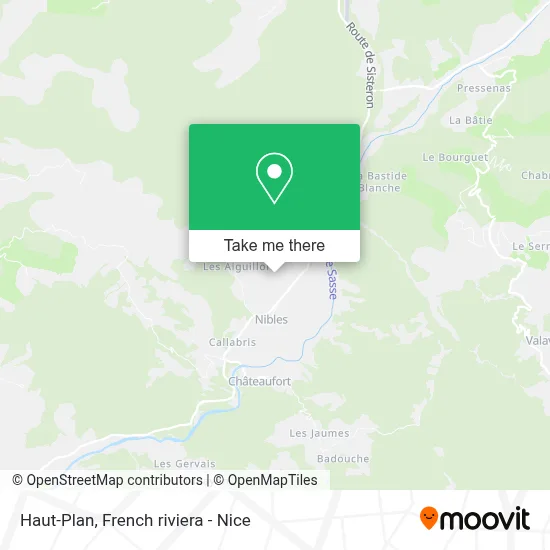 Haut-Plan map
