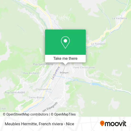 Meubles Hermitte map