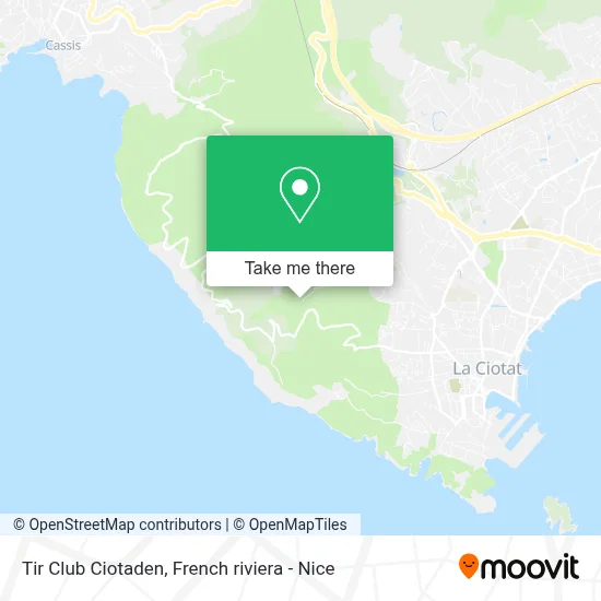 Tir Club Ciotaden map