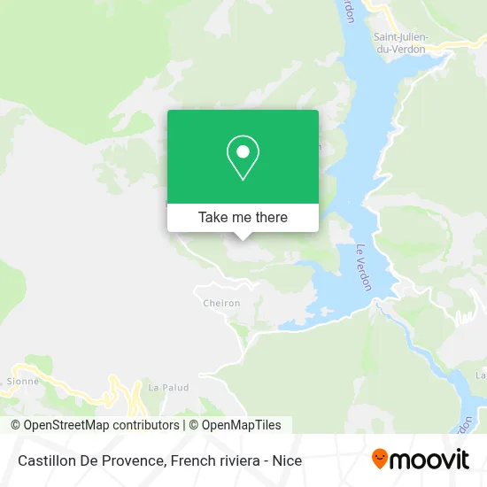 Castillon De Provence map
