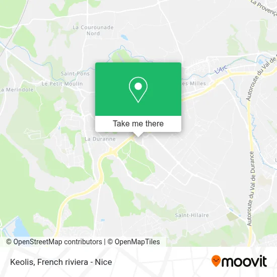 Keolis map