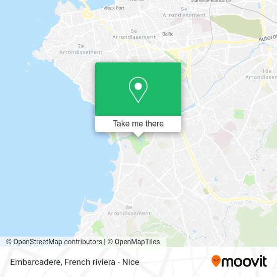 Embarcadere map