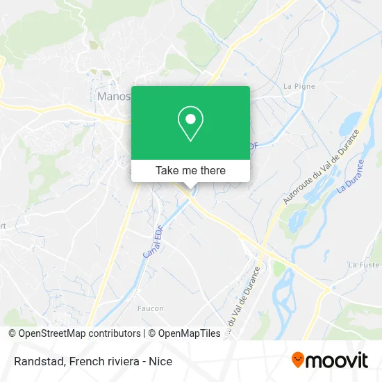 Randstad map