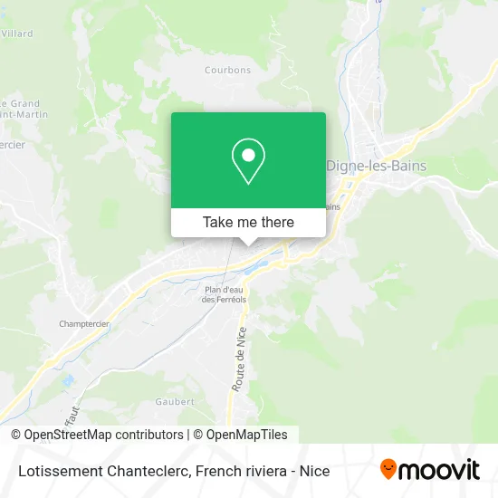 Lotissement Chanteclerc map