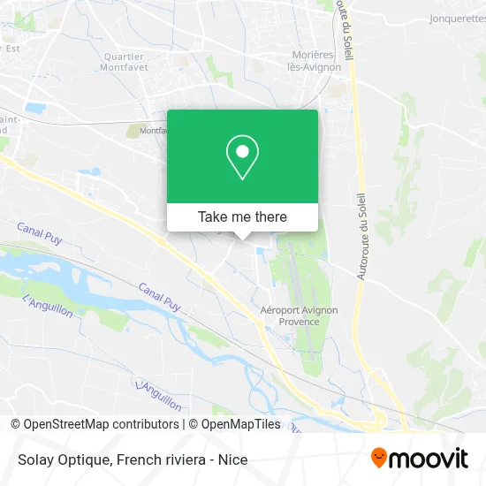 Solay Optique map