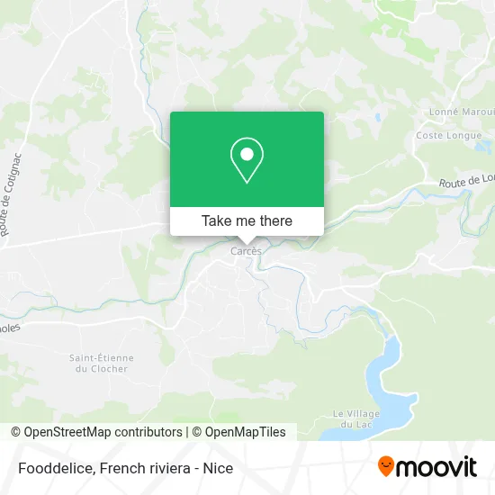 Fooddelice map