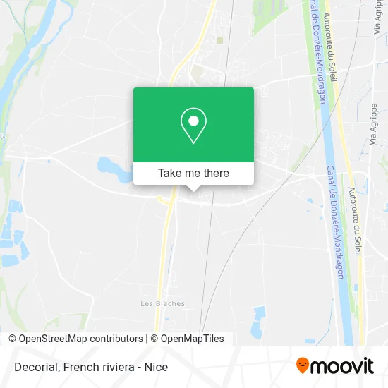 Decorial map