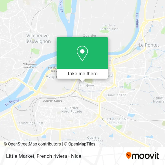 Little Market map