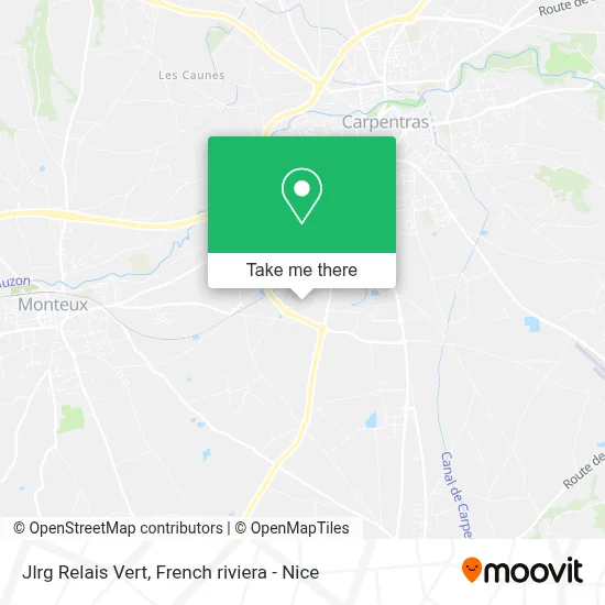 Jlrg Relais Vert map
