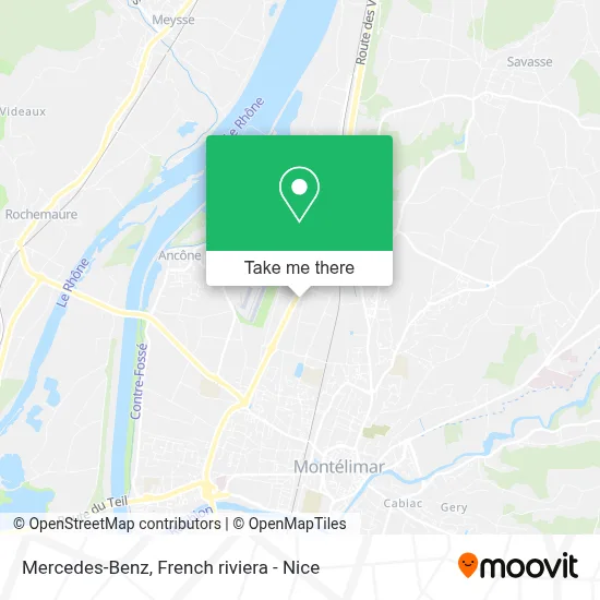 Mercedes-Benz map