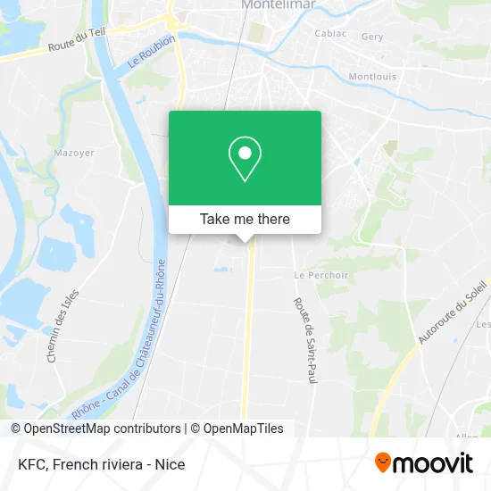 Kfc map