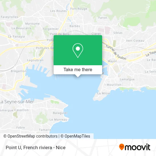 Point U map