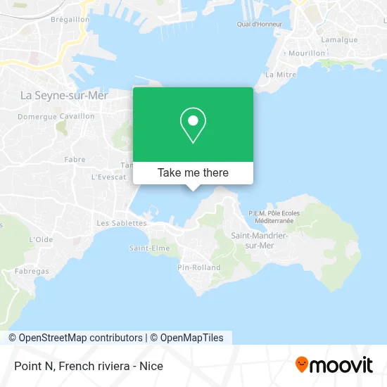 Point N map