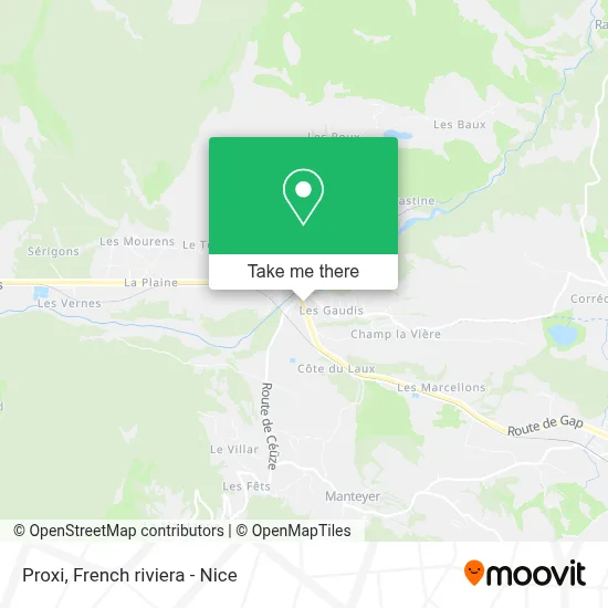 Proxi map