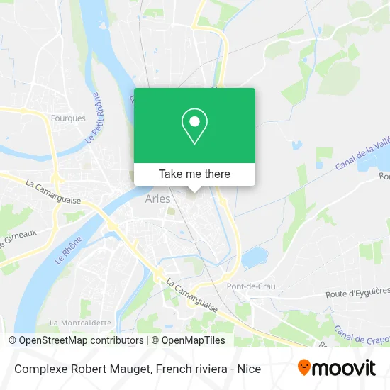 Complexe Robert Mauget map