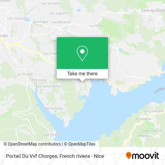 Portail Du Vvf Chorges map