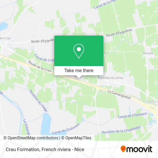 Crau Formation map