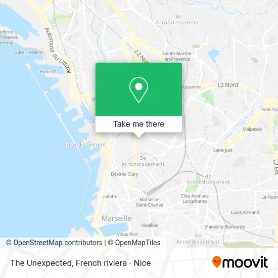 L'Inattendu map