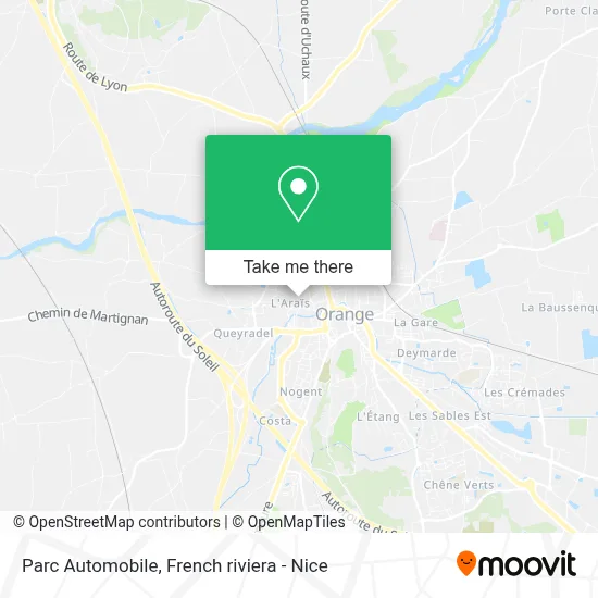 Parc Automobile map