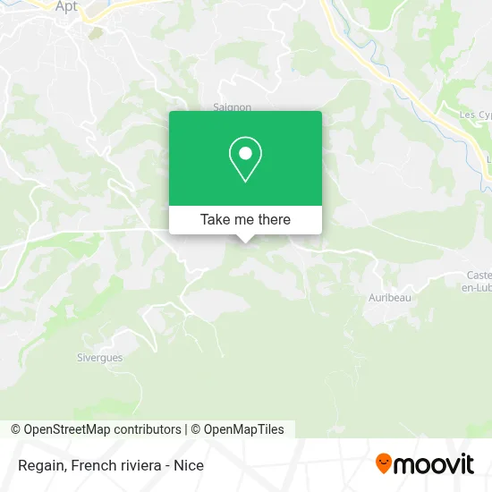Regain map
