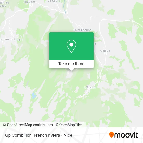 Gp Combillon map
