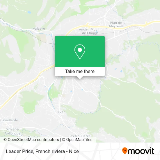 Leader Price map
