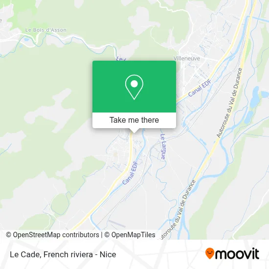 Le Cade map