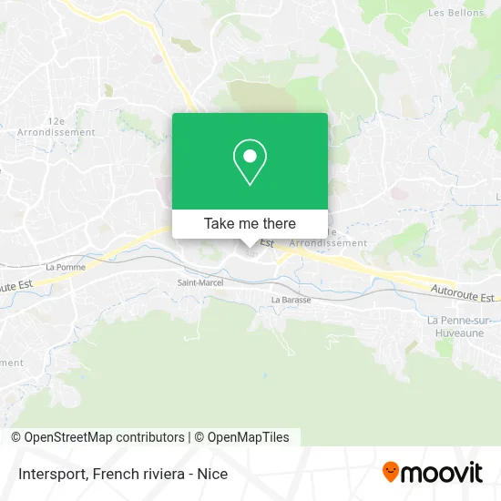 Intersport map
