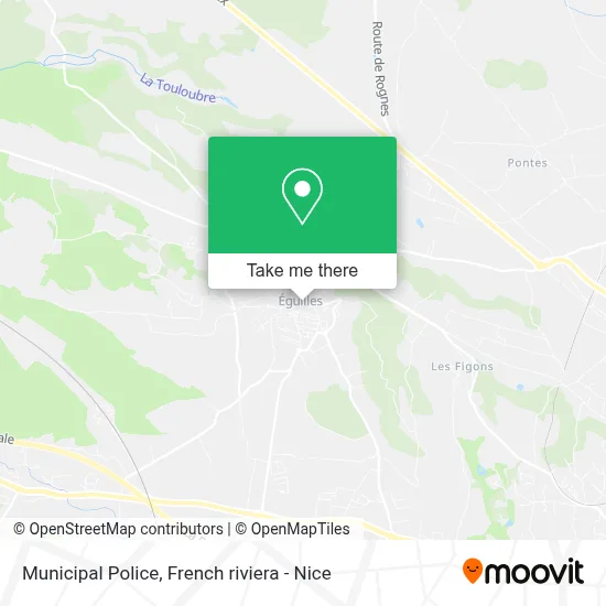 Police Municipale map