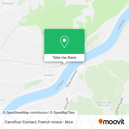 Carrefour Contact map