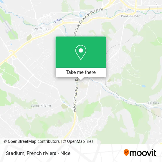 Stade map