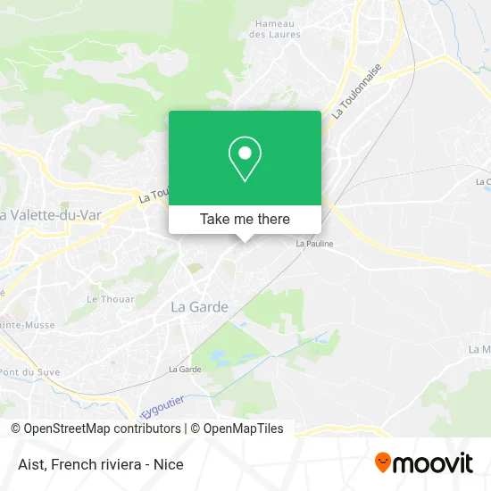 Aist map