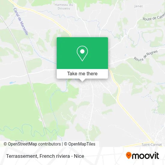 Terrassement map