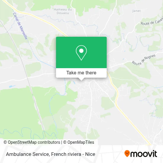 Ambulance Service map