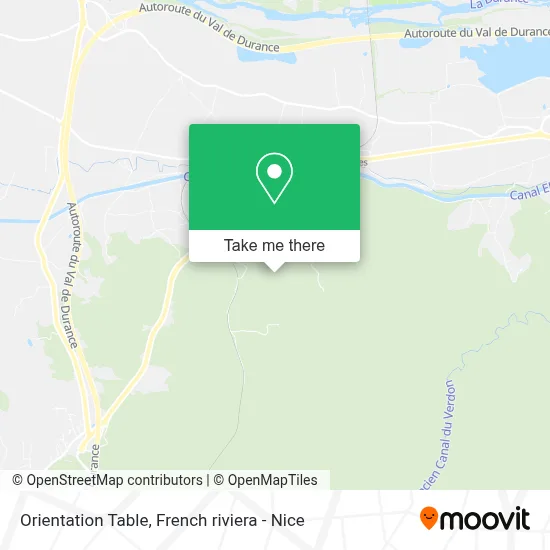 Table D'Orientation map