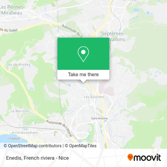 Enedis map